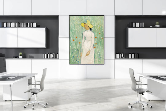 Girl In White (1890) By Vincent Van Gogh 1 Painting Copy of Van Gogh on Canvas 100x150cm