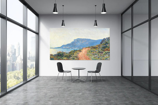 Near Monaco 1884 Картина Платнен 100x70см