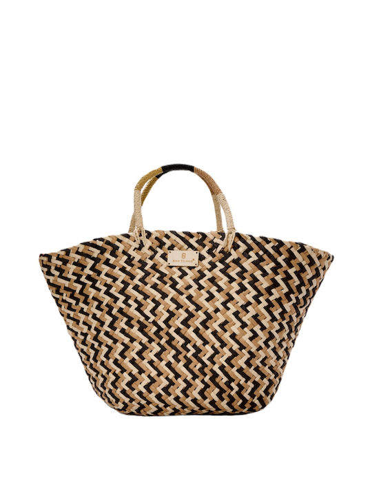 Bag to Bag Ψάθινη Women's Bag Hand Beige