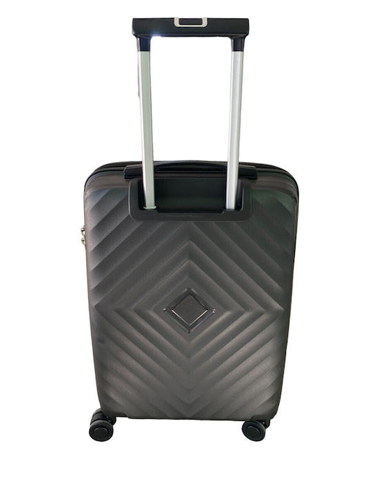 Ormi Kabinenreisekoffer Hartschalen Black mit 4 Räder Höhe 55cm ESH-1240