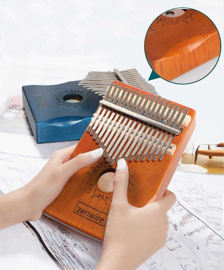 Zenwire Kalimba 17 Noten mit Lautsprecher
