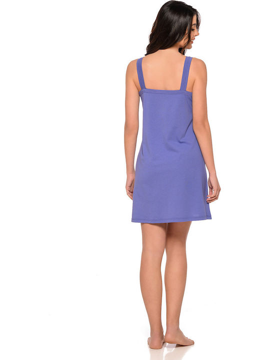 Clio Lingerie Νυχτικό Εγκυμοσύνης Μωβ