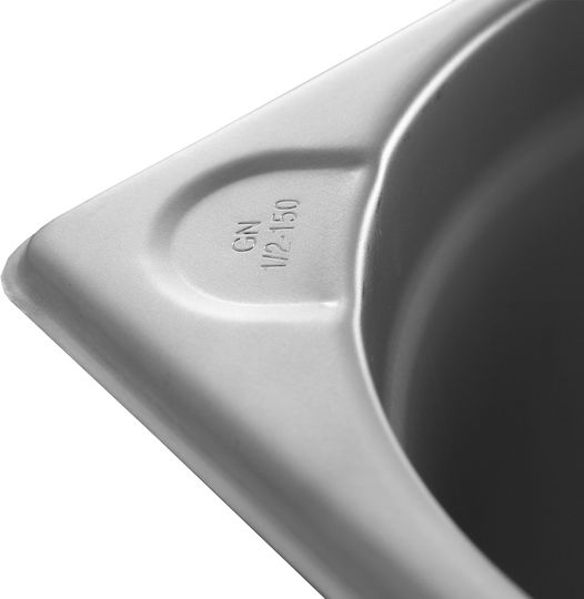 Hendi Stainless Steel Gastronorm GN1/1 H150mm