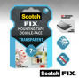 Bandă adezivă Scotch-fix transparentă 19mm X 5m