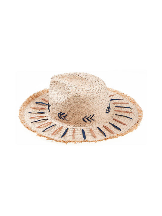 Verde Wicker Women's Hat Pink