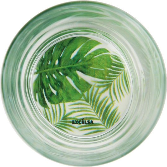 Excelsa Ποτήρι από Γυαλί σε Λευκό Χρώμα 340ml