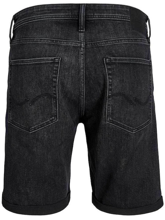 Jack & Jones Men's Shorts Jeans Black Denim