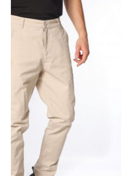 Paco & Co Pantaloni pentru bărbați Chino Beige