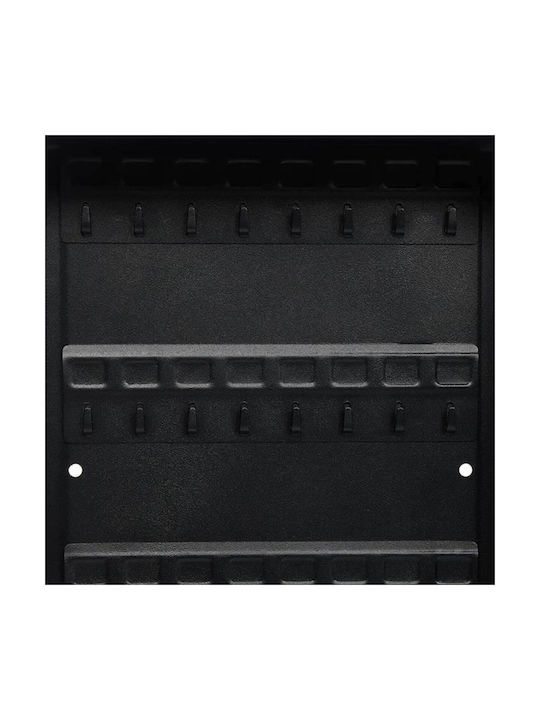 Yale Wall Key Holder Metallic 46 positions with Lock 30x24x8cm
