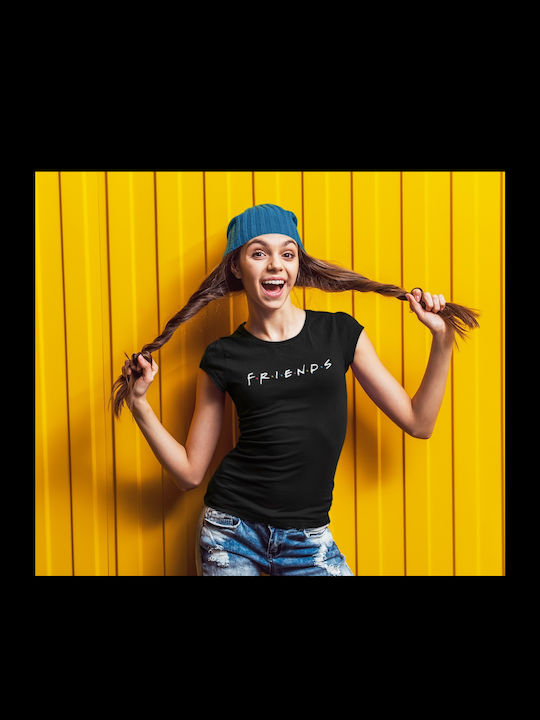 T-shirt Μαύρο