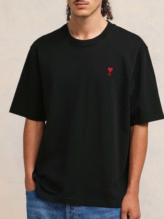 AMI｜SHORT-SLEEVED ROUND NECK T-SHIRTS (BFUTS005 726 001 AMI Short Sleeve T-shirt BFUTS005 726 001 63894987 | eBay