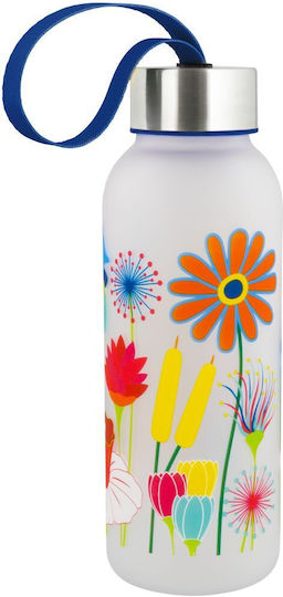 Pylones Kinder Trinkflasche Kunststoff mit Schraubverschluss Auslaufsicher 420ml
