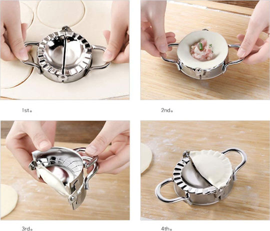Ravioli Mould Zola Stainless Steel 12.4x7.5x2 Cm Silver