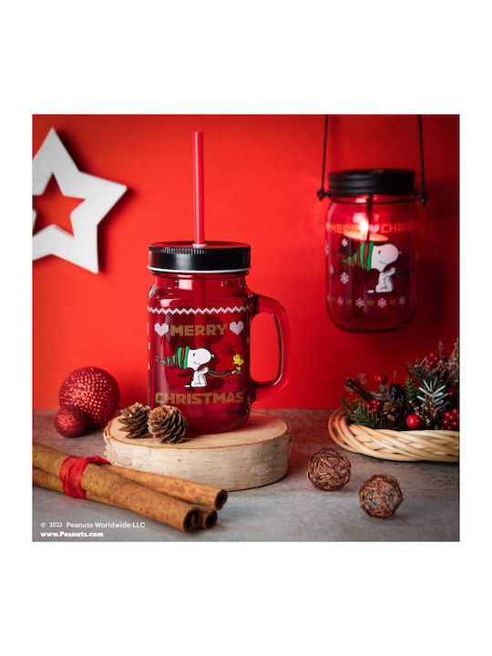 Excelsa Weihnachtlich Glas Glas Rot