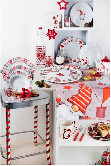 Excelsa Коледно Подложки за чинии Пластмасово