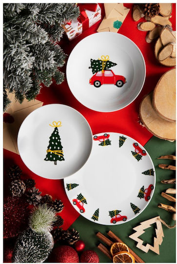 Excelsa Placemats with Christmas Trees