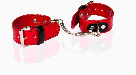 Whips Collections Χειροπέδες σε Κόκκινο Χρώμα
