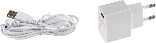 VK Lighting Πορτατίφ LED με Μαύρο Καπέλο και Βάση