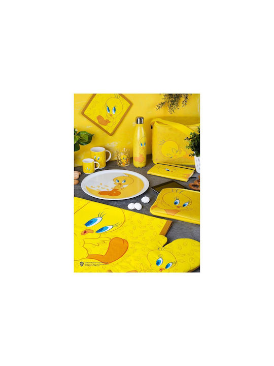 Excelsa Towel from 100% Cotton Yellow Tweety 70x50cm