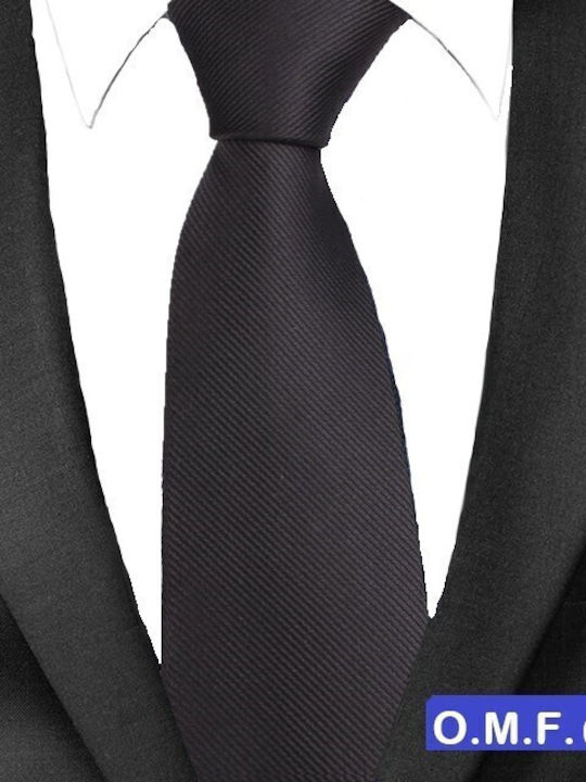 Men's Tie Solid Color Original Men's Fashion Black Plain 6cm