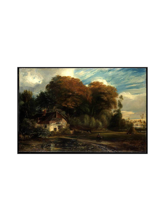 Cottage Πίνακας σε Καμβά 120x80cm