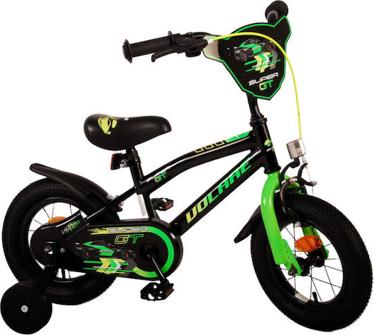 Volare Super Gt 12" Kids Bicycle BMX Green