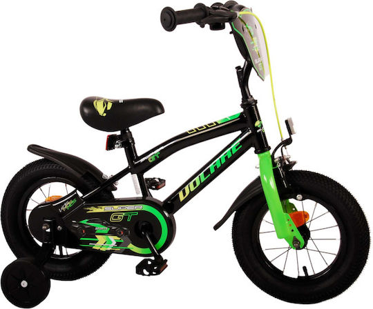 Volare Super Gt 12" Kids Bicycle BMX Green