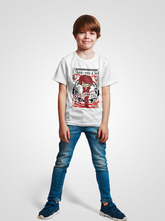 Pop Culture Kinder-T-Shirt Weiß