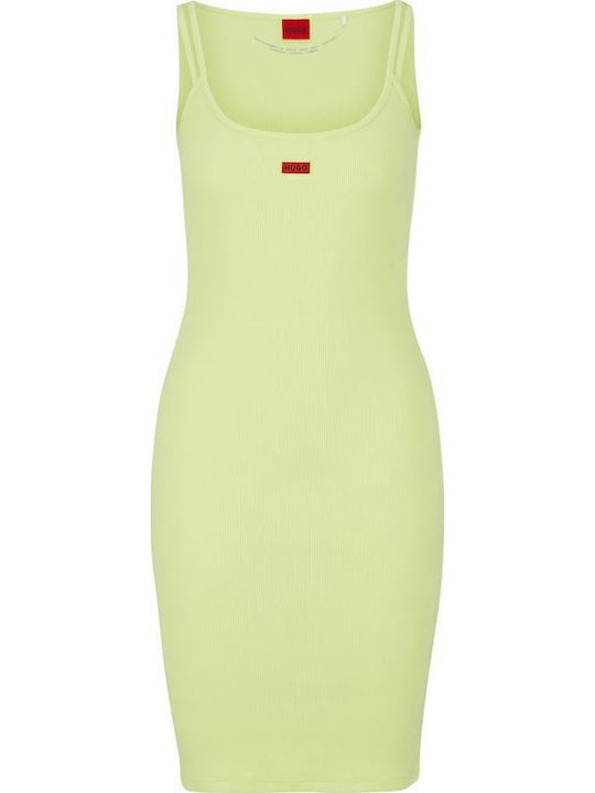 Nirabel Καλοκαιρινό Mini Φόρεμα Lime Green