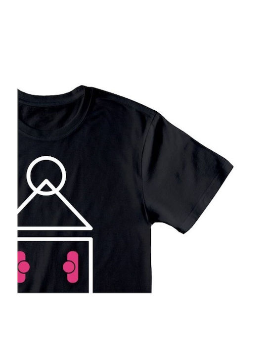 Symbol Squid Game T-shirt Black