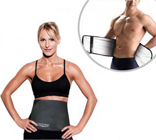Velform Sauna Slimmer Ζώνη Παθητικής Γυμναστικής Κοιλιακών