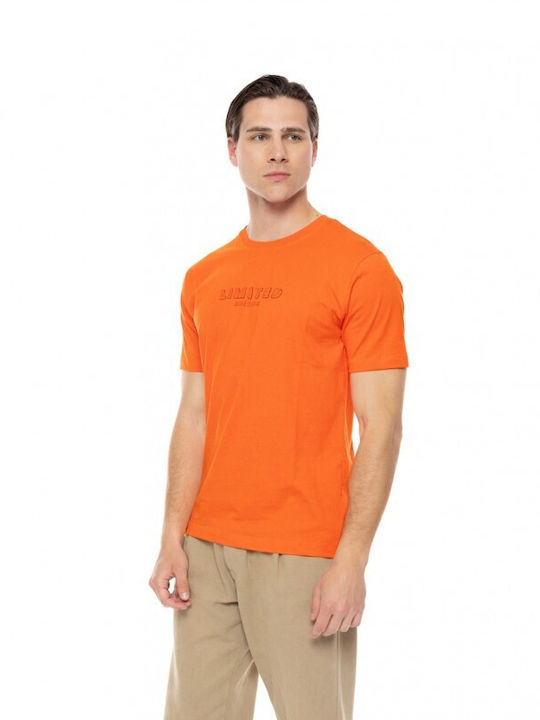 Splendid Ανδρικό T-shirt Κοντομάνικο Orange