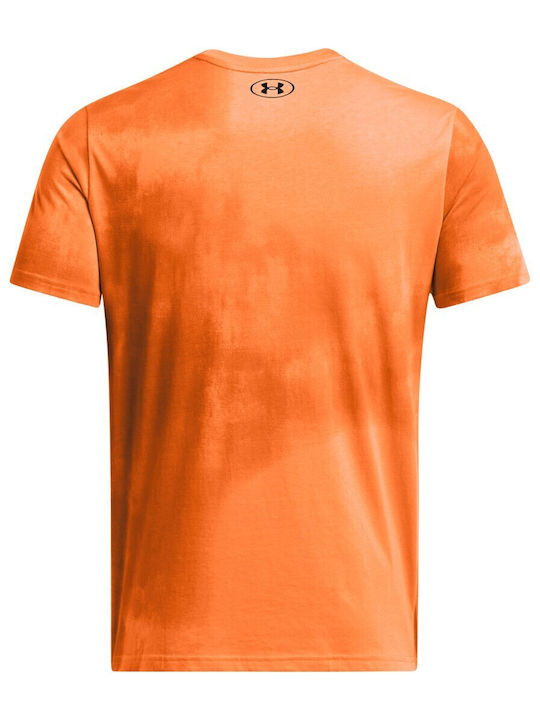 Project Rock Payoff T-shirt Πορτοκαλι