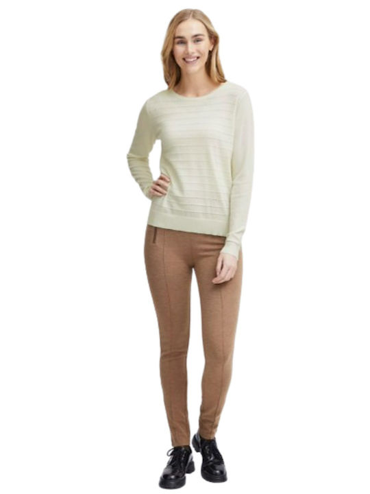 Fransa Damen Pullover Off White