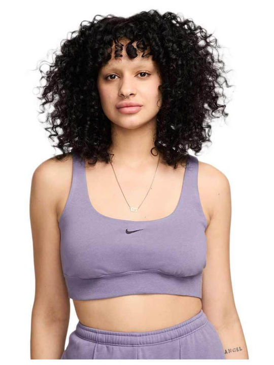 Sportswear Women's Athletic Crop Top Sleeveless Lilacc