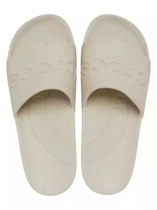 Crocs Frauen Flip Flops in Beige Farbe