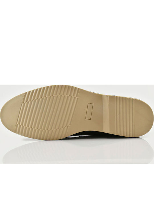 Men's Leather Casual Shoes Blue