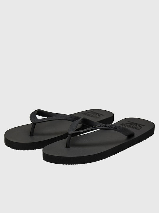 Herren Flip Flops Schwarz FBM009-006-08-Black