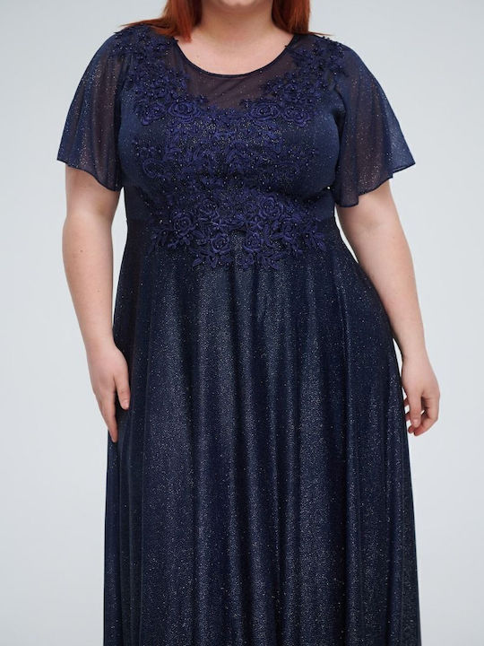Summer Maxi Evening Dress Blue