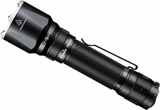 Dulotec Επαναφορτιζόμενος Φακός LED IP68 με Μέγιστη Φωτεινότητα 3200lm