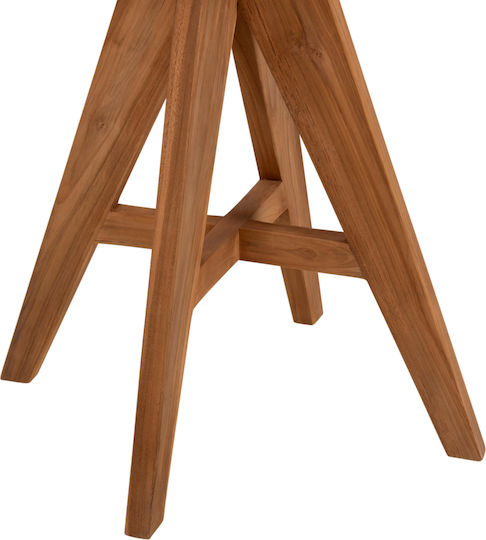 Masă Pentru Spații Exterioare Mici Din Teak LEO 80x80x75cm