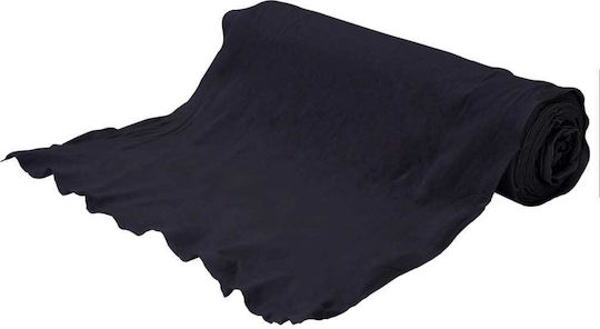 Black Geotextile Membrane 1 X 10 M Polyester Fibers 4009848
