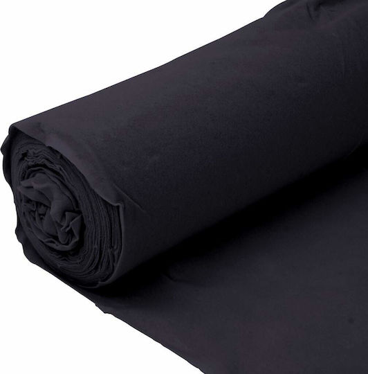 Black Geotextile Membrane 1 X 10 M Polyester Fibers 4009848