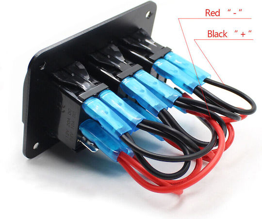 Powertech Boat Switch (Диоден превключвател) с панели