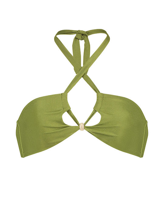 Top bikini Calla Green
