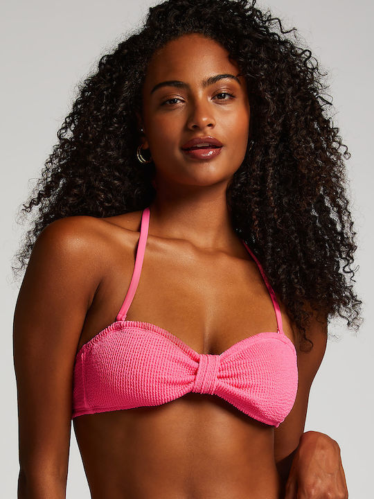 Strapless Bikini Top Pink