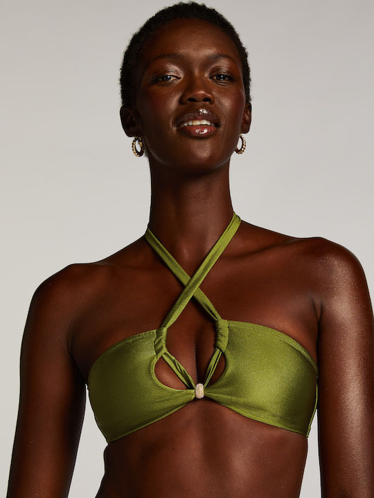 Top bikini Calla Green