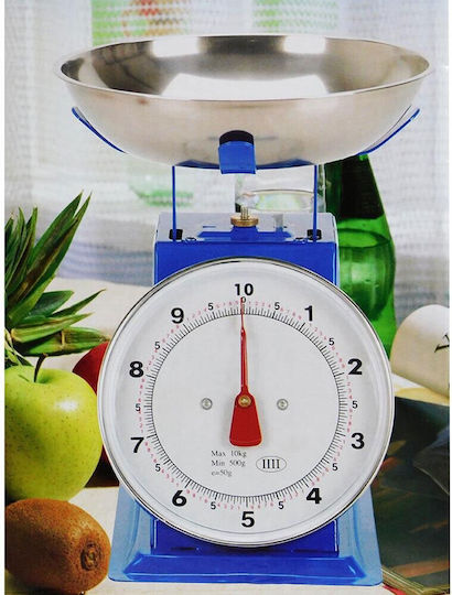 Αναλογική Ζυγαριά Κουζίνας έως 20kg Μπλε