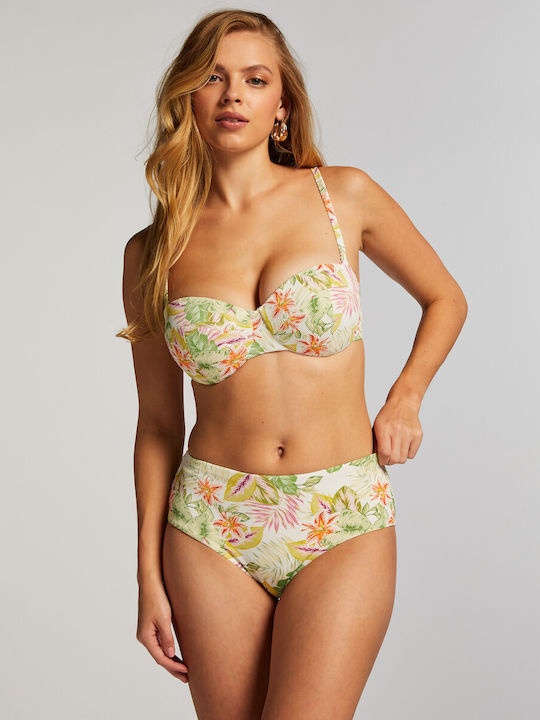 Bikinioberteile Mit Polsterung Weiß