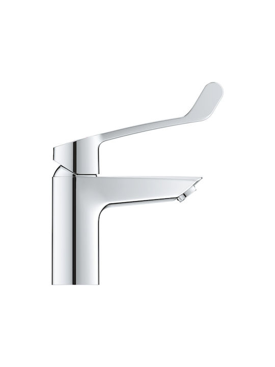 Grohe Eurosmart Αναμεικτική Μπαταρία Νιπτήρα ΑΜΕΑ Ασημί